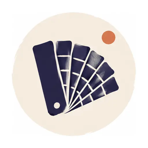 Schematic icon: Color Consultation